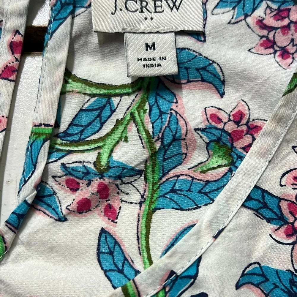 J Crew Floral Blouse - Picture 5 of 6